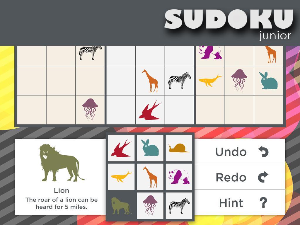 Cuplikan Layar Game Sudoku Junior