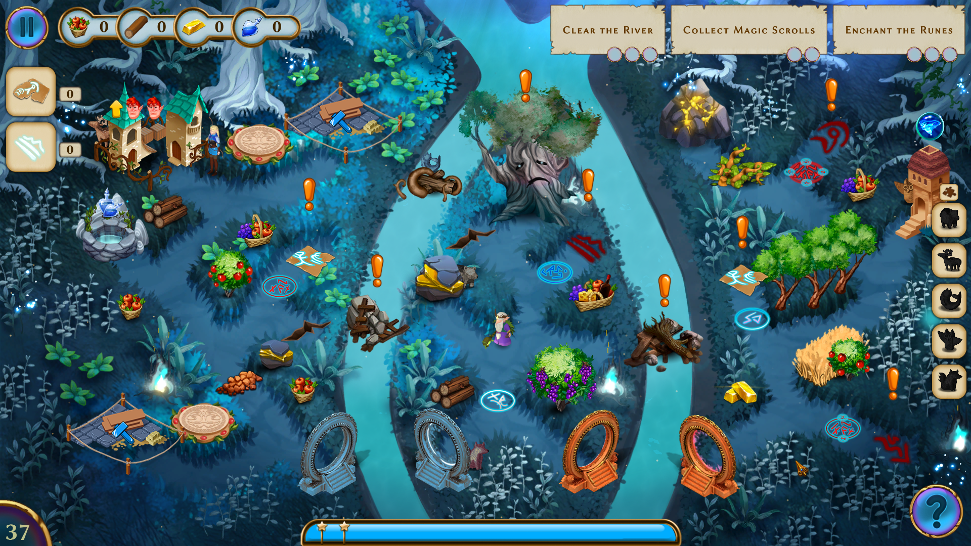 Screenshot of Elven Rivers 2