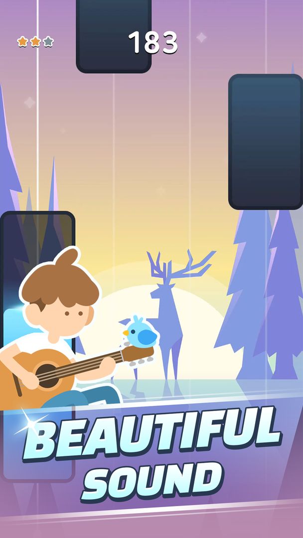Screenshot of Healing Tiles : Guitar & Piano