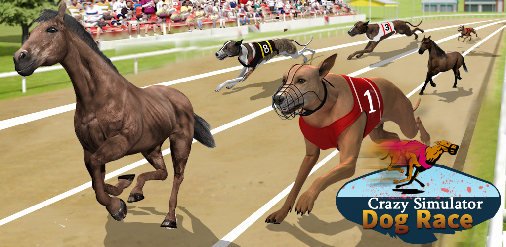Banner of Dog Crazy Race Simulator 1.0
