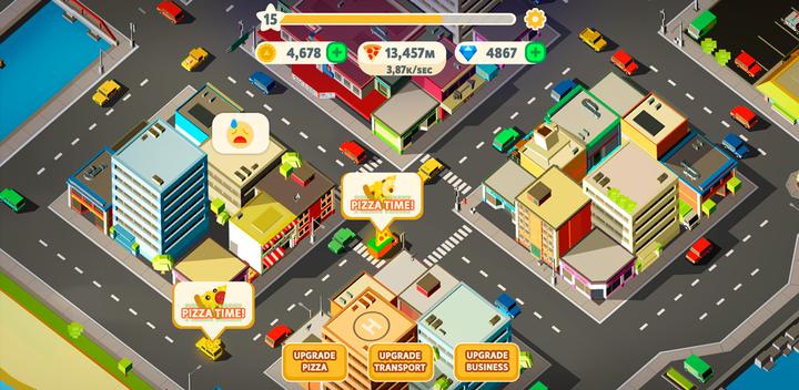 Banner of Pizza Corp. - pizza delivery tycoon games 0.8.1