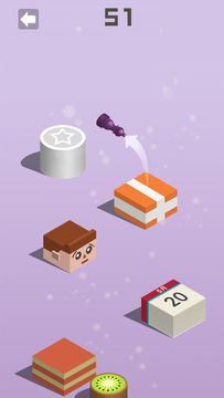 Cuplikan Layar Game 开心跳一跳