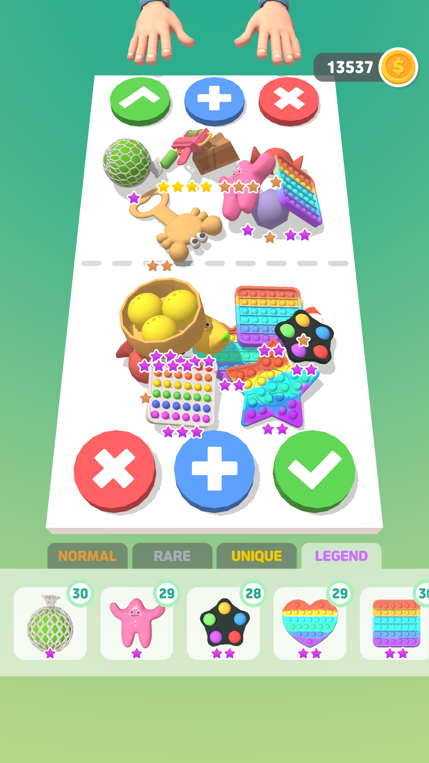 Fidget Toys 3D : Trade & Match Game Screenshot