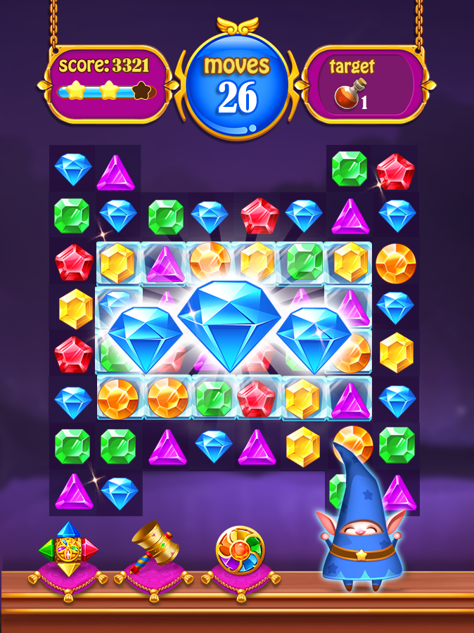 Diamond Puzzle Game Screenshot