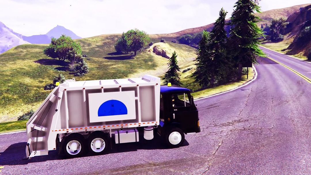 Garbage Dump Truck Simulator 3D:Trash Truck Driver ภาพหน้าจอเกม