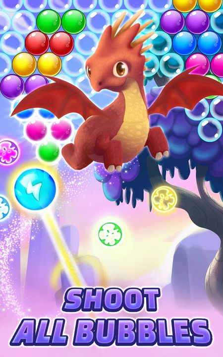 Скриншот игры Dragon Bubble