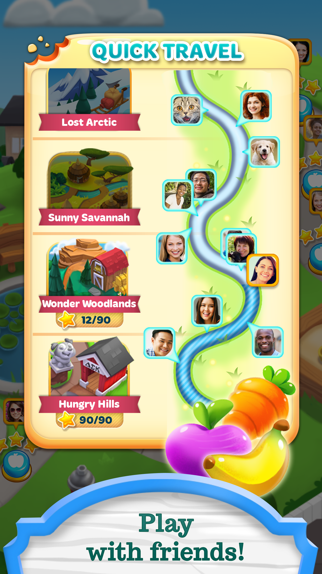Hungry Babies Mania ภาพหน้าจอเกม