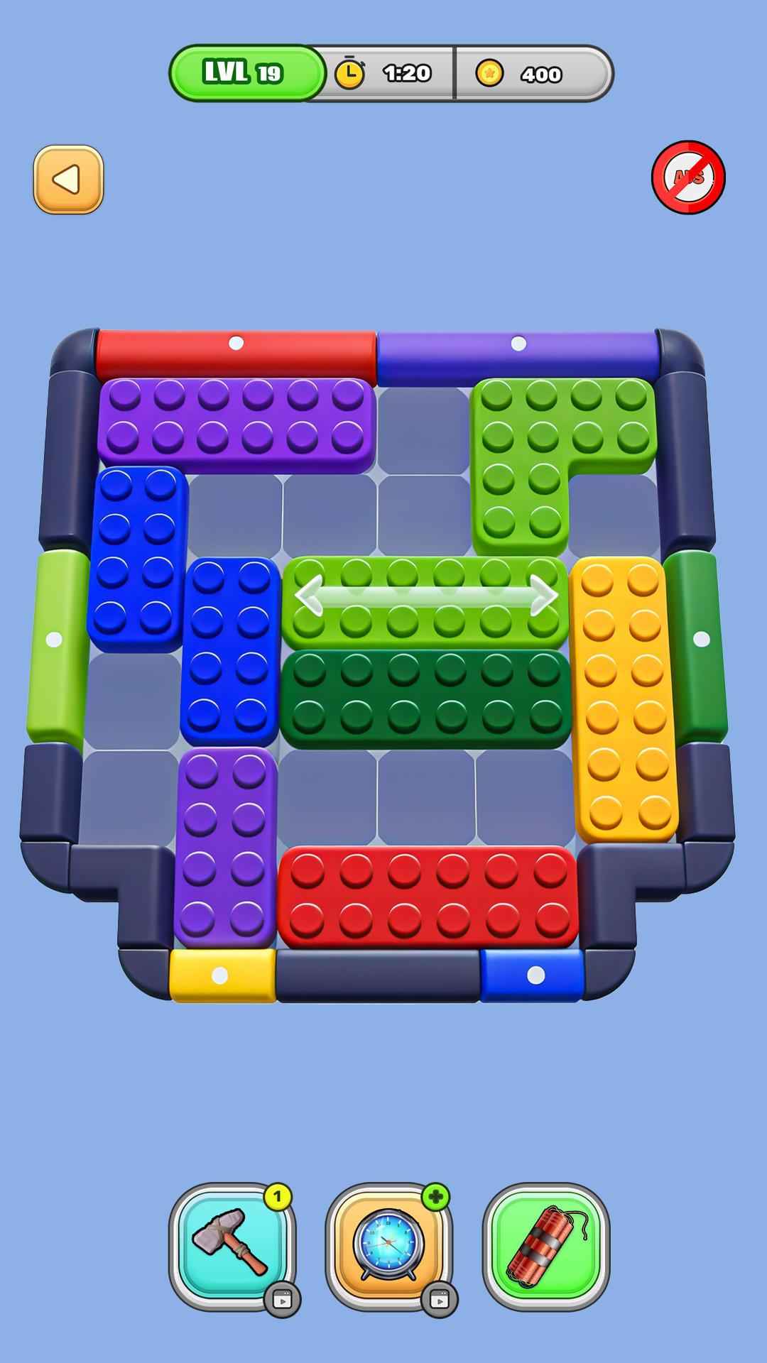 Color Block Puzzle Jam Sort Game Screenshot