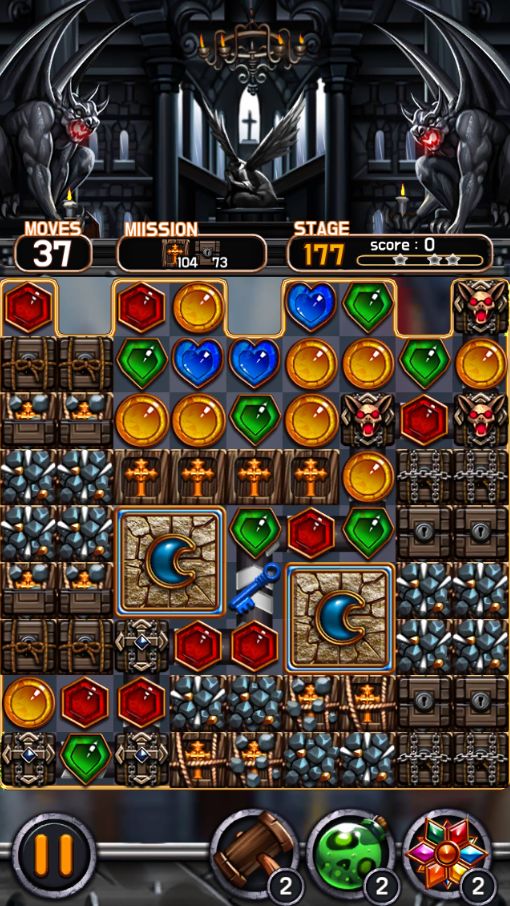 Jewel Vampire Castle screenshot game