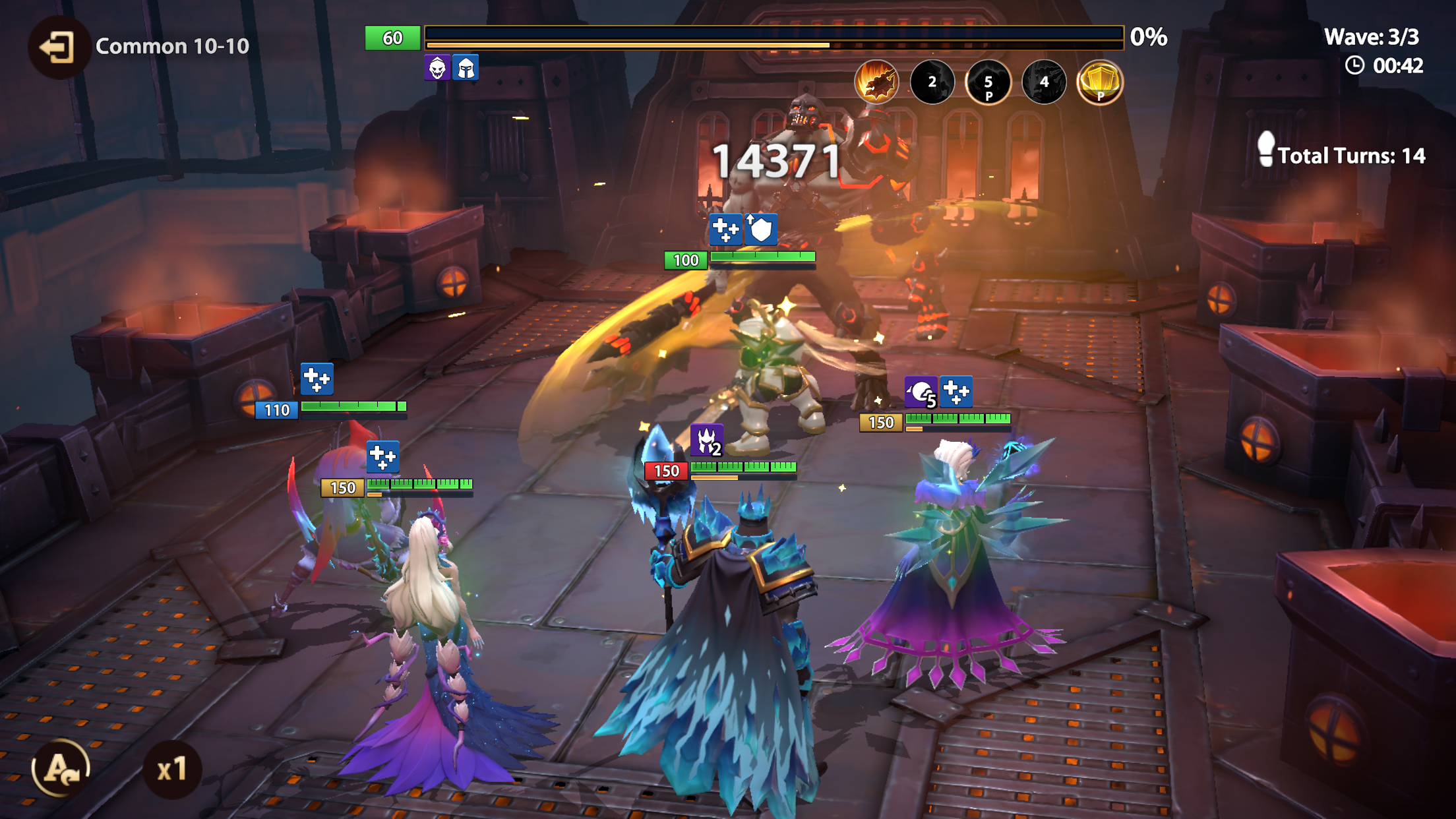 Infinite Magicraid Game Screenshot