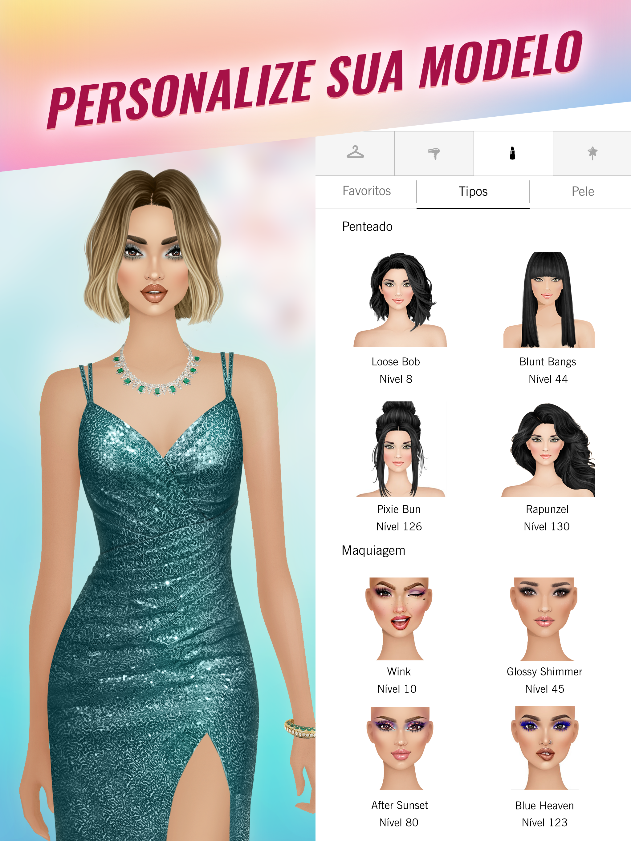 Captura de Tela do Jogo Covet Fashion: Estilista Roupa