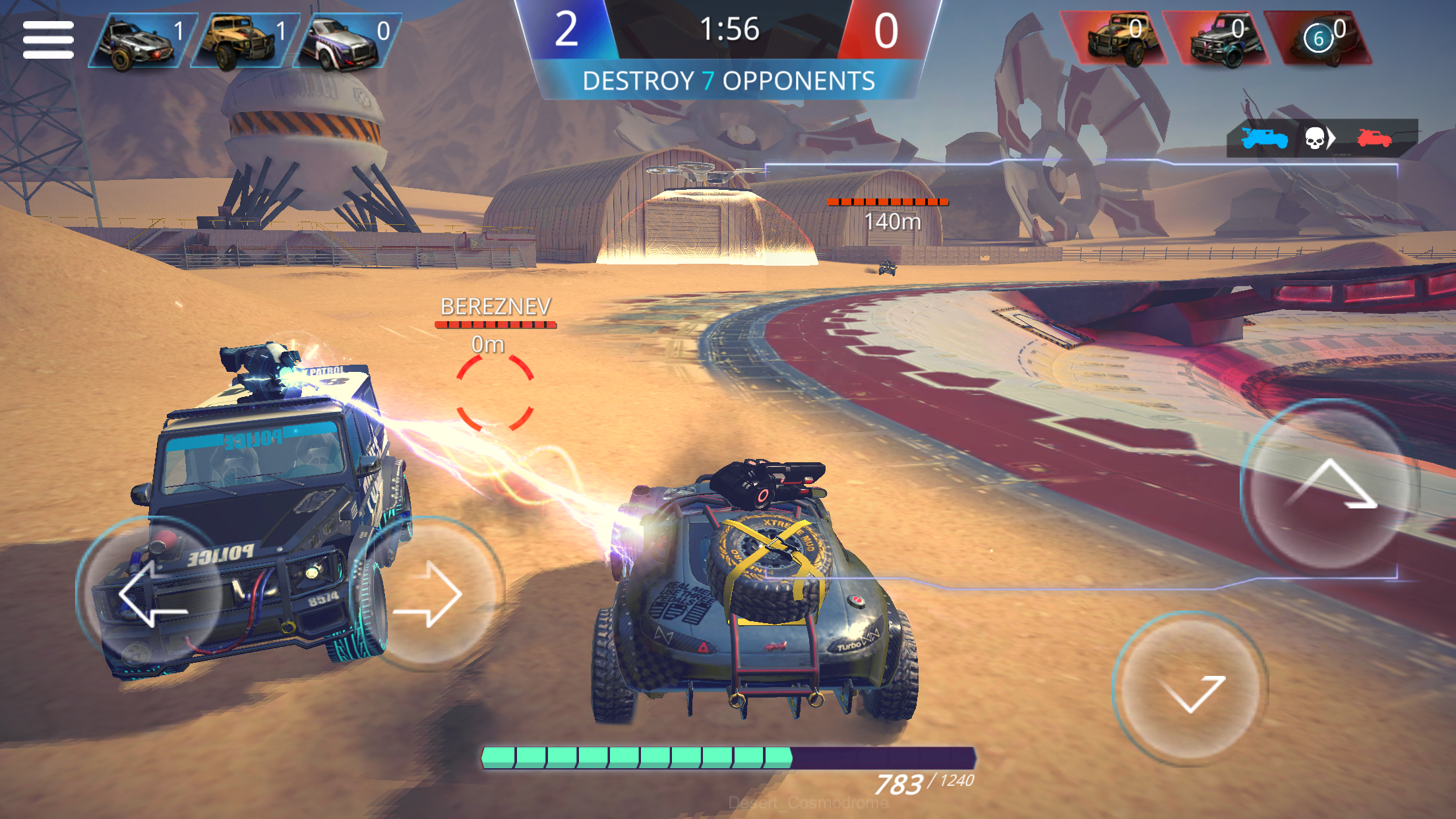 METAL MADNESS PvP: Car Shooter Game Screenshot
