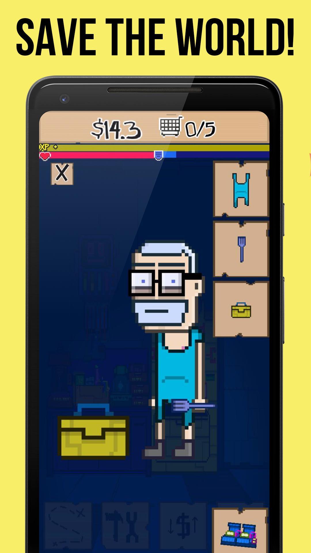 BUMGINEER Clicker RPG Free ゲームのスクリーンショット
