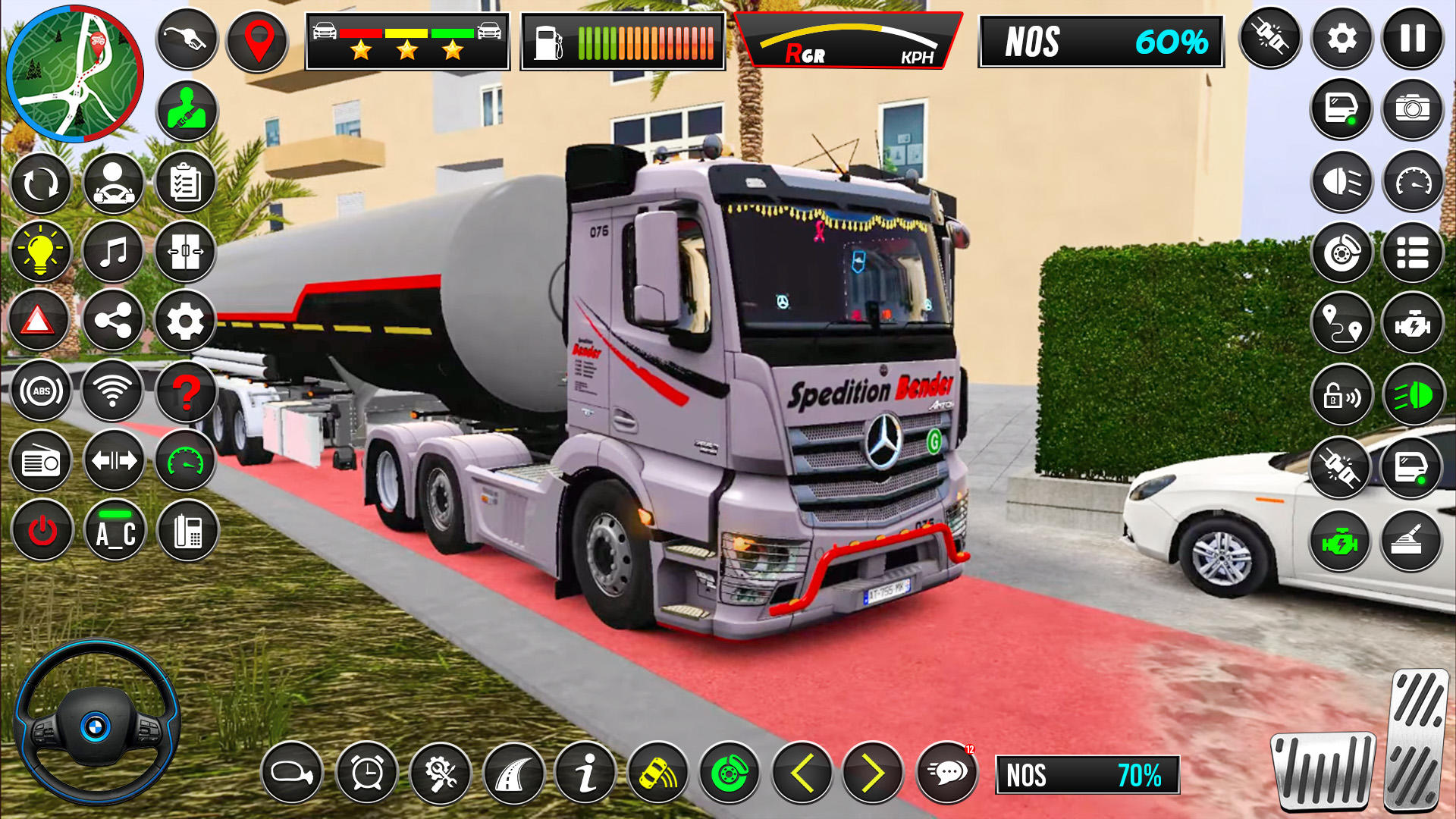 Oil Tanker Truck Driving 2023 Game Screenshot