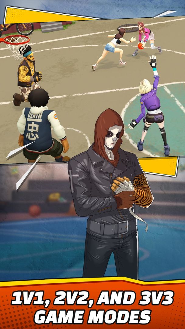 Screenshot of Basketball crew 2k18 - dunk stars street battle!