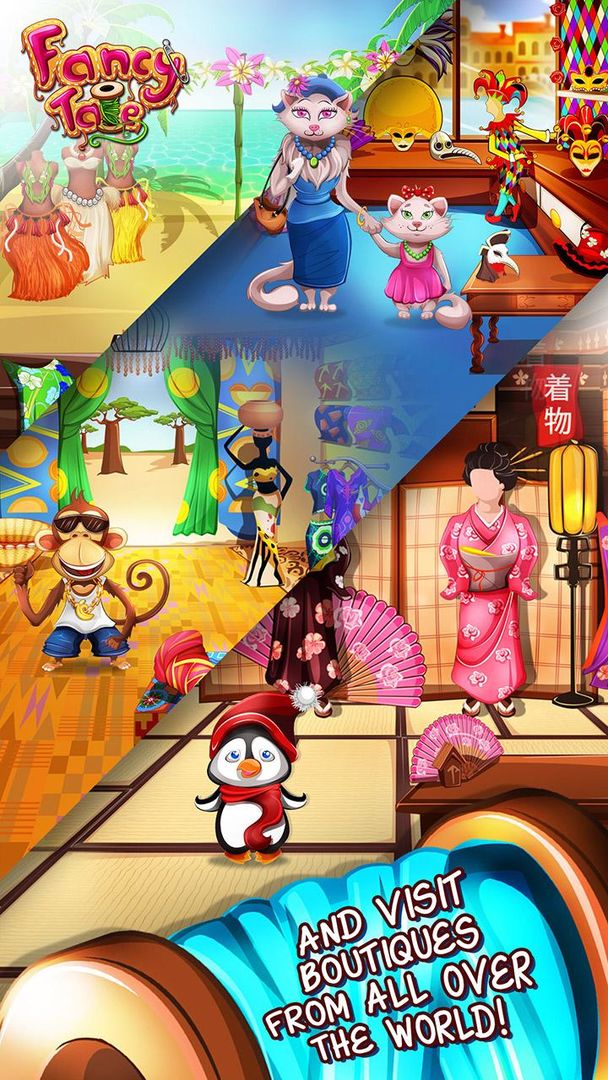 Screenshot of Fancy Tale:Fashion Puzzle Game