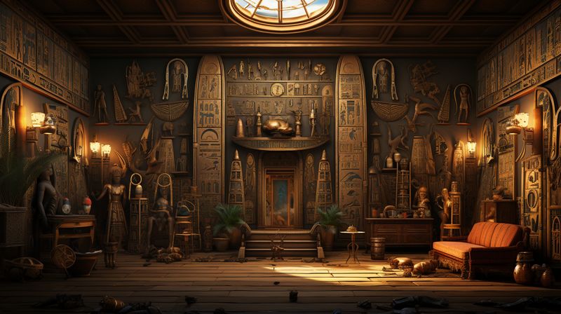 Screenshot of Ancient Escape Room: 100 Doors