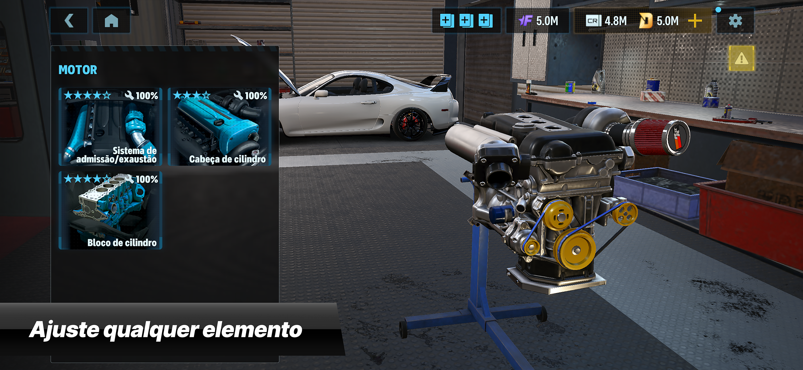 Captura de Tela do Jogo CarX Drift Racing 3