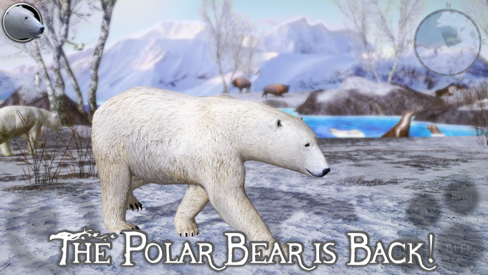 Screenshot 1 of 북극곰 시뮬레이터 2 