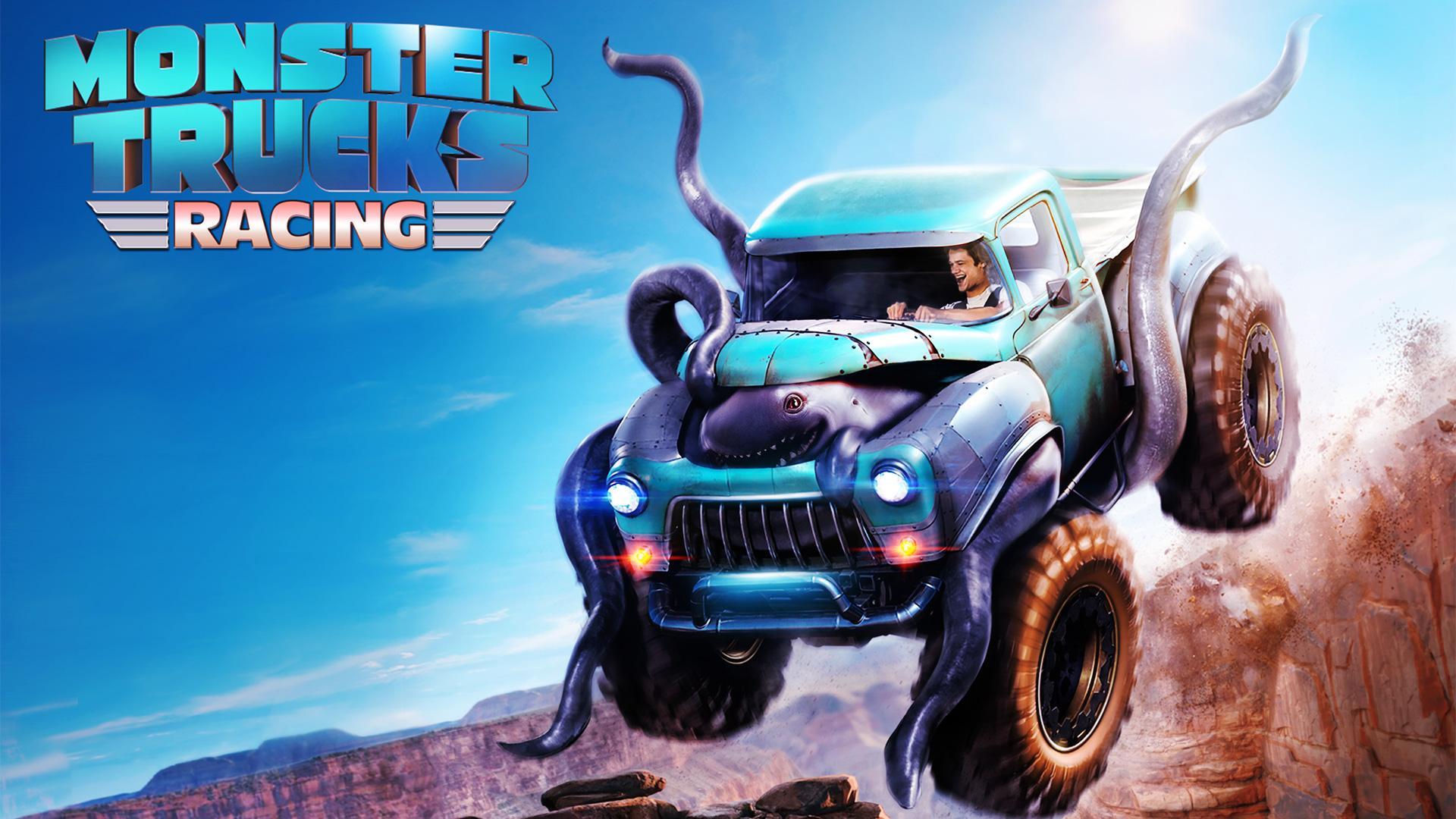 Скриншот игры Monster Trucks Racing 2021