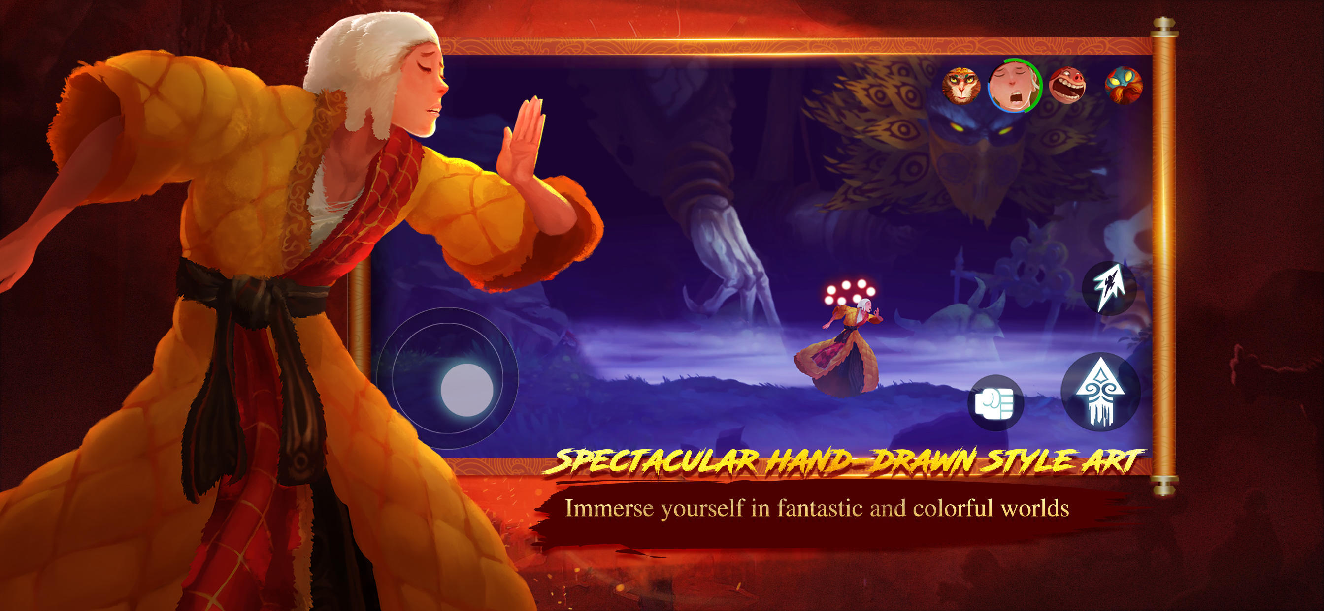 Unruly Heroes Game Screenshot