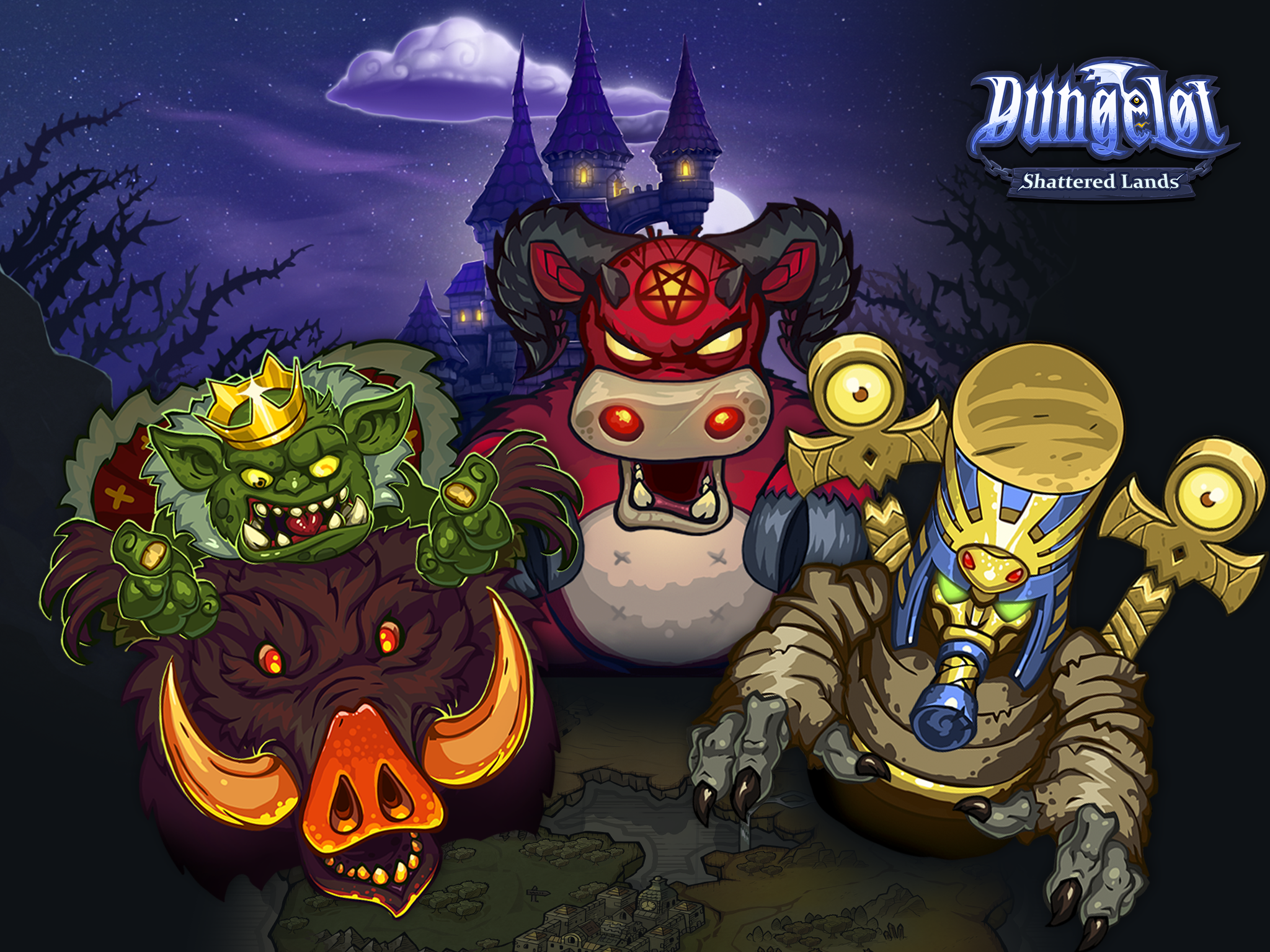 Dungelot Shattered Lands Game Screenshot