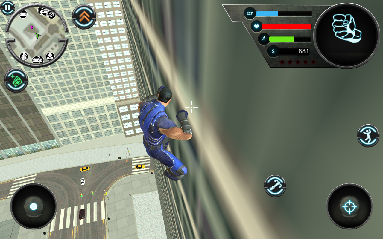 Rope Hero Revolution Game Screenshot