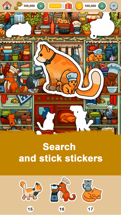 Screenshot of Crazy Art Sticker