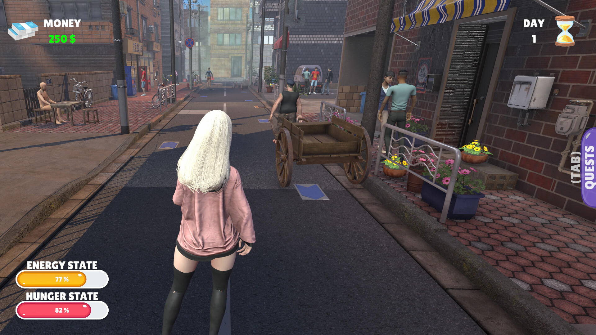 Screenshot of Streamer Girl Simulator