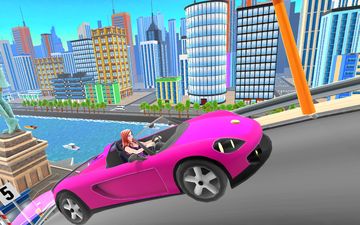 Скриншот игры Uphill Rush 2 USA Racing