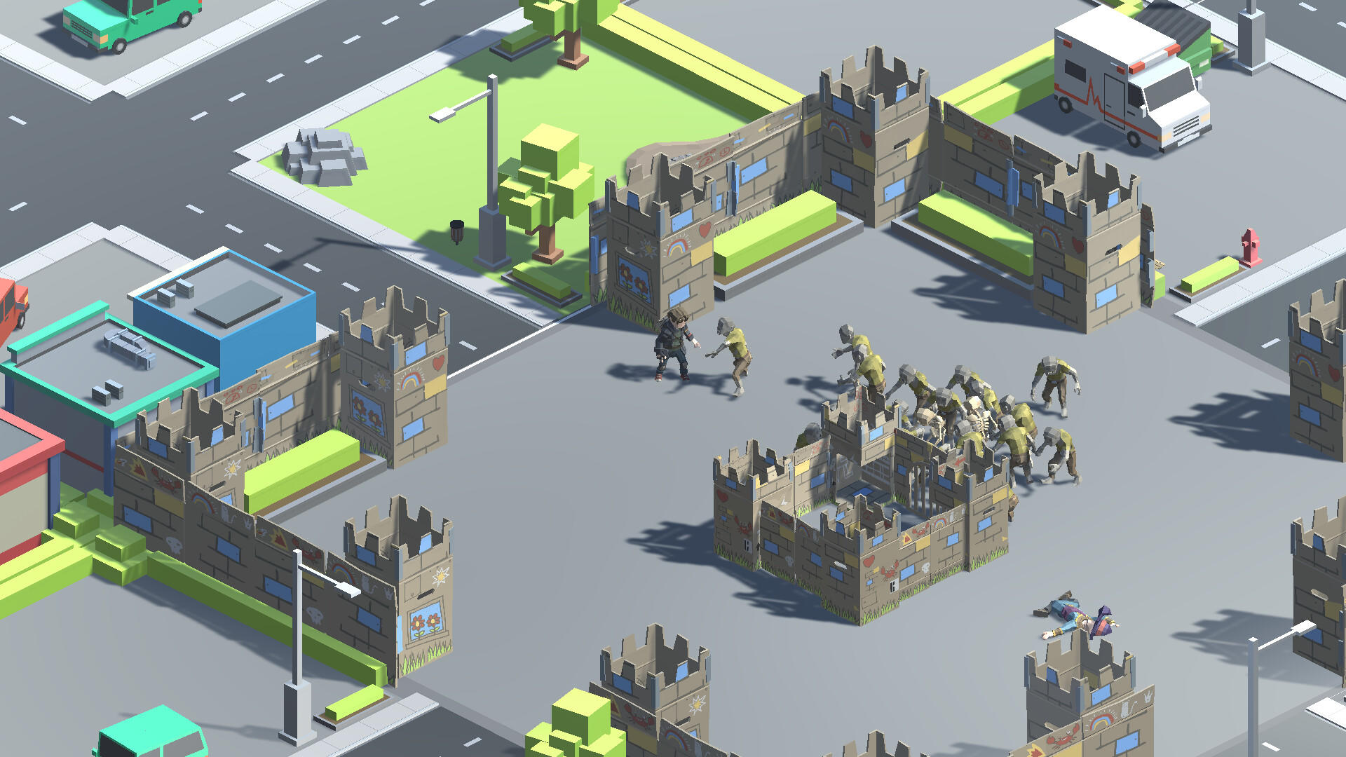 Playground Mayhem Game Screenshot