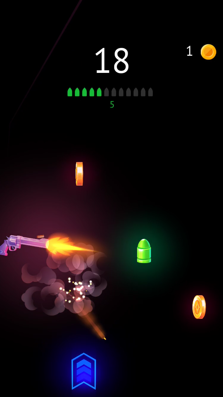 Screenshot of Flip the gun!