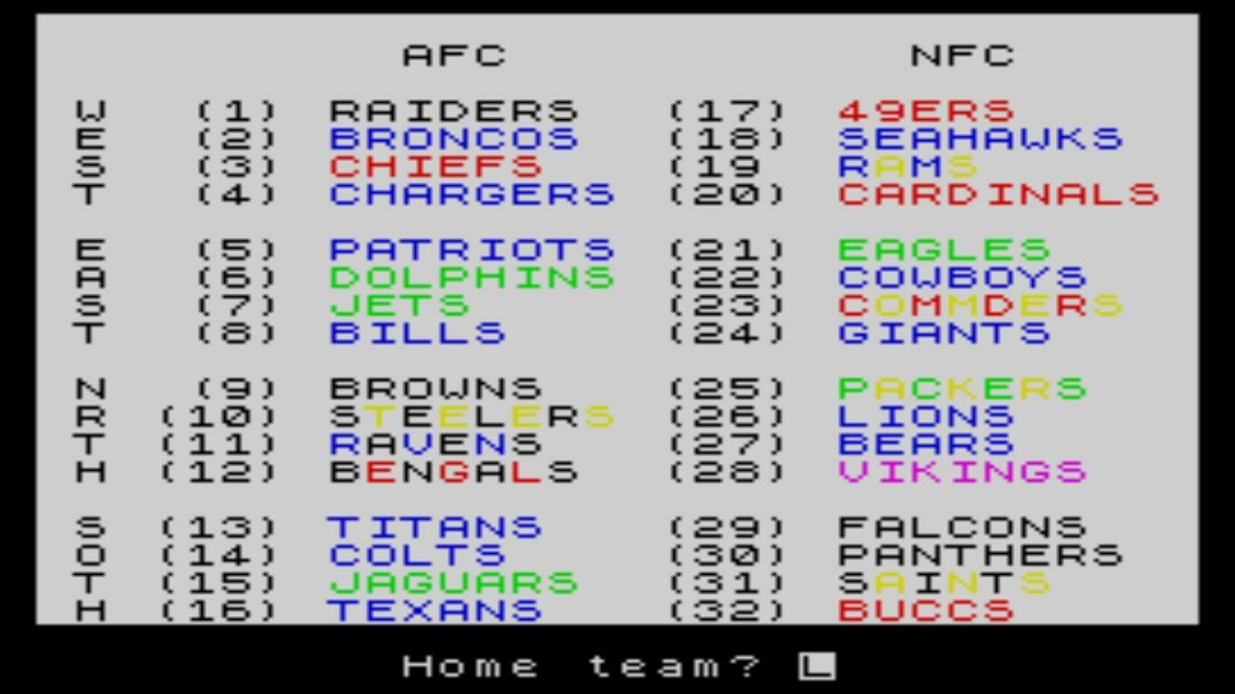 Speed NFL Game Screenshot