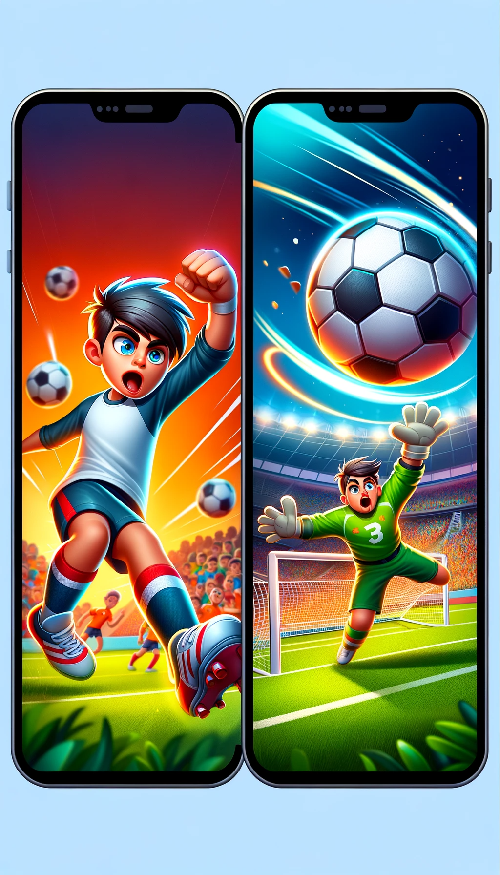 Скриншот игры Super Football Kick 2023