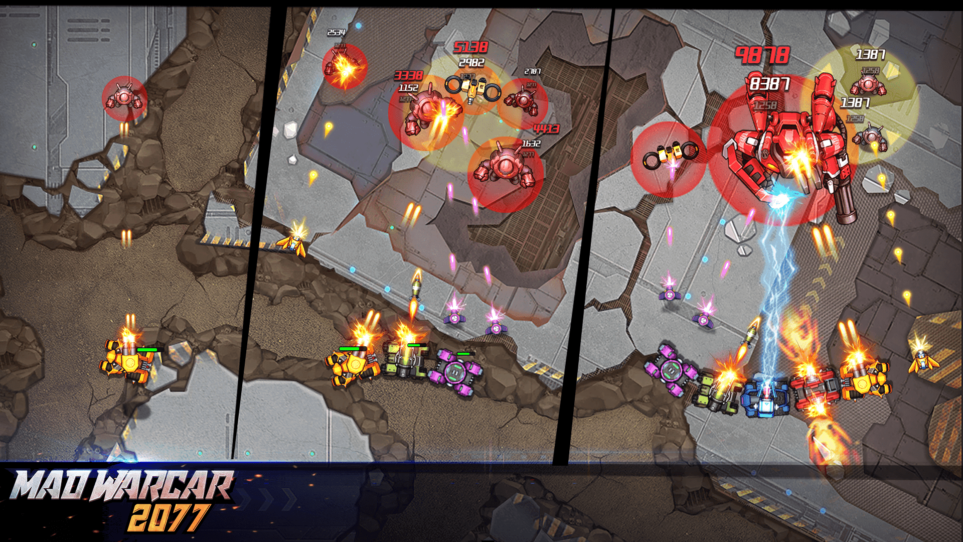 Mad Warcar 2077 Game Screenshot