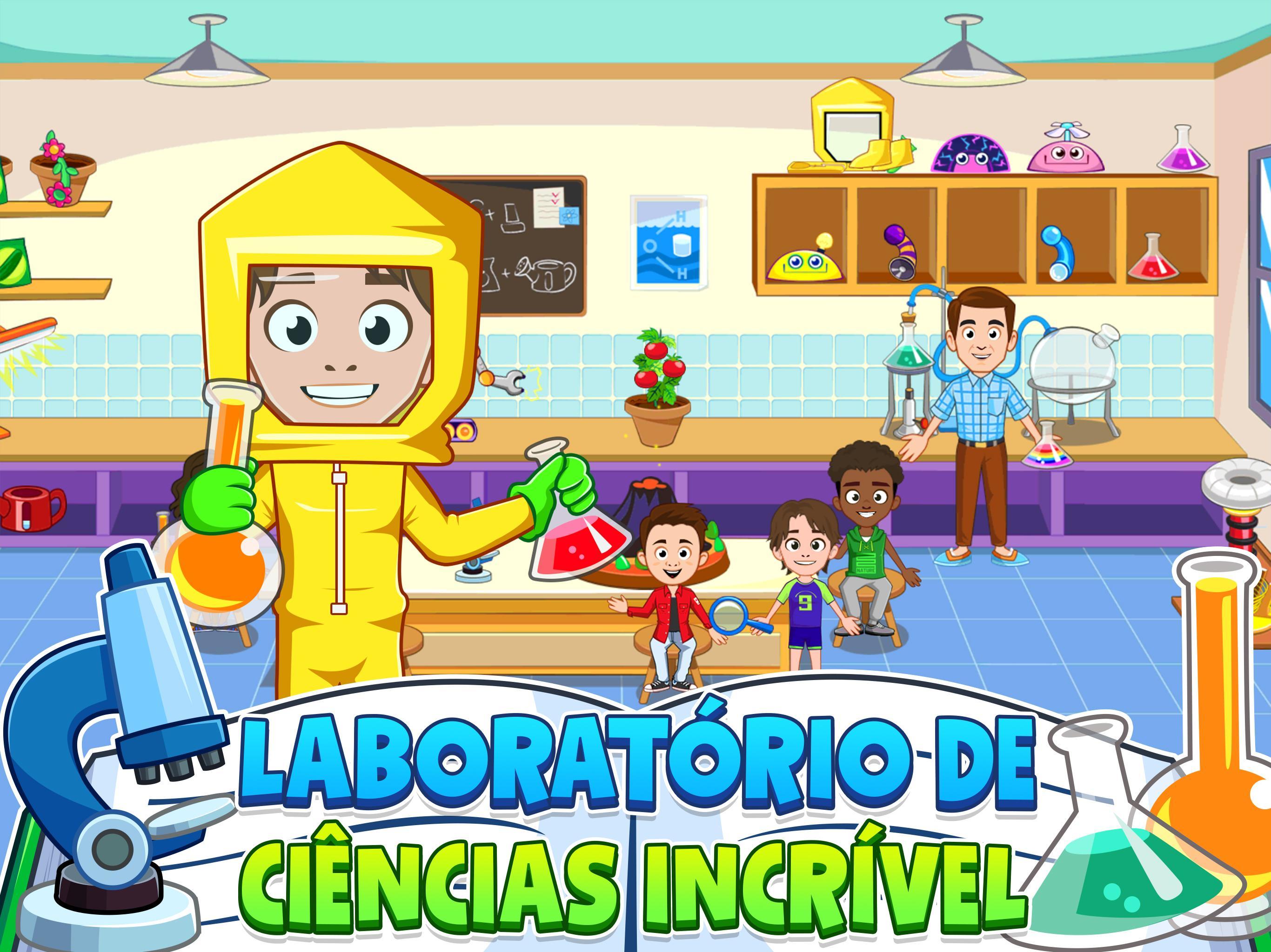 Captura de Tela do Jogo My Town : School