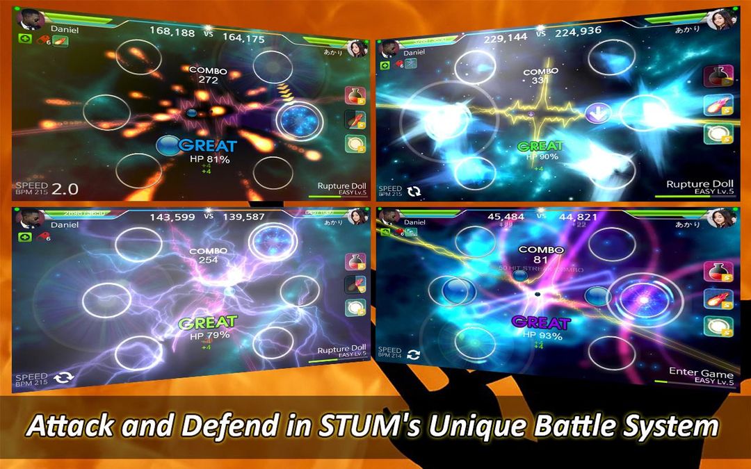 STUM - Global Rhythm Game ภาพหน้าจอเกม