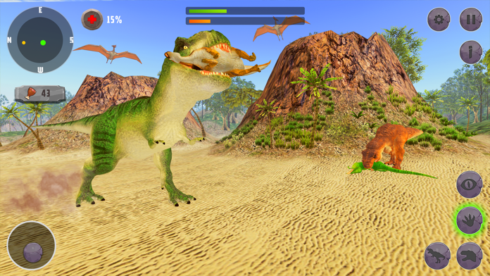 Wild Raptor Dinosaur Simulator Game Screenshot