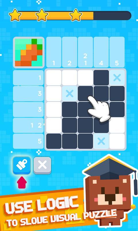 Pixel Cross Logic Puzzle遊戲截圖