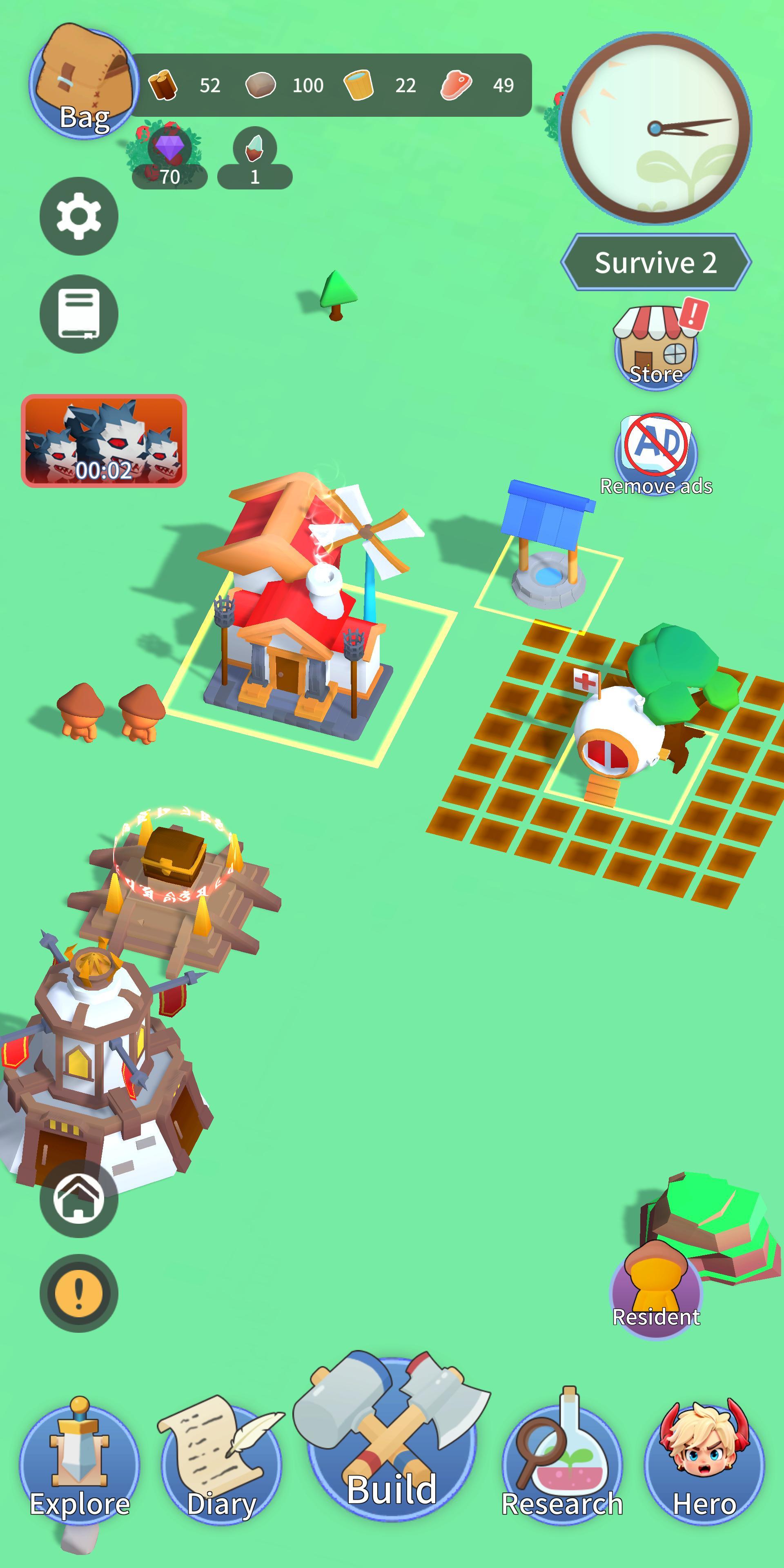 Screenshot of Tribal Survivall