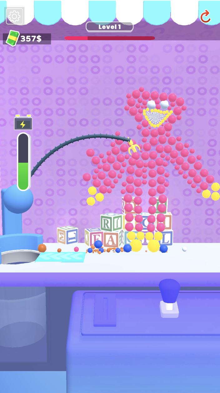 Claw Crusher Game Screenshot