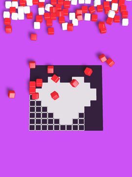 Zippy Cuby Artist Game Screenshot