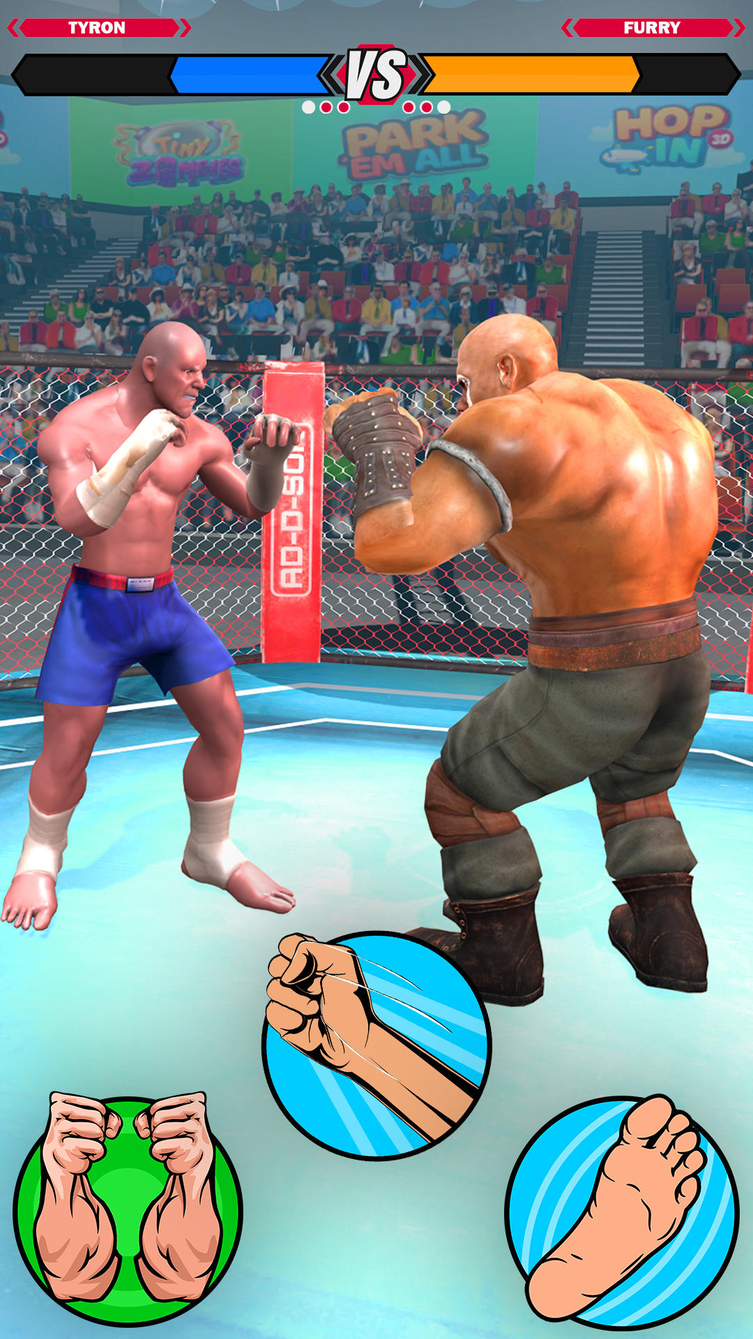 Cuplikan Layar Game Boxing Master - Fighting Game