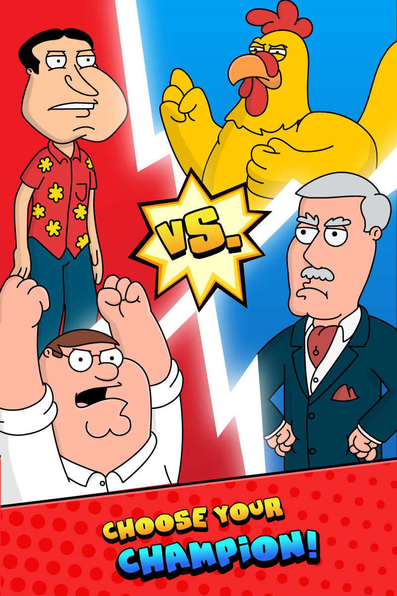 Family Guy Freakin Mobile Game ภาพหน้าจอเกม