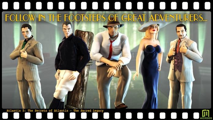 The Secrets of Atlantis - The Sacred Legacy HD 遊戲截圖