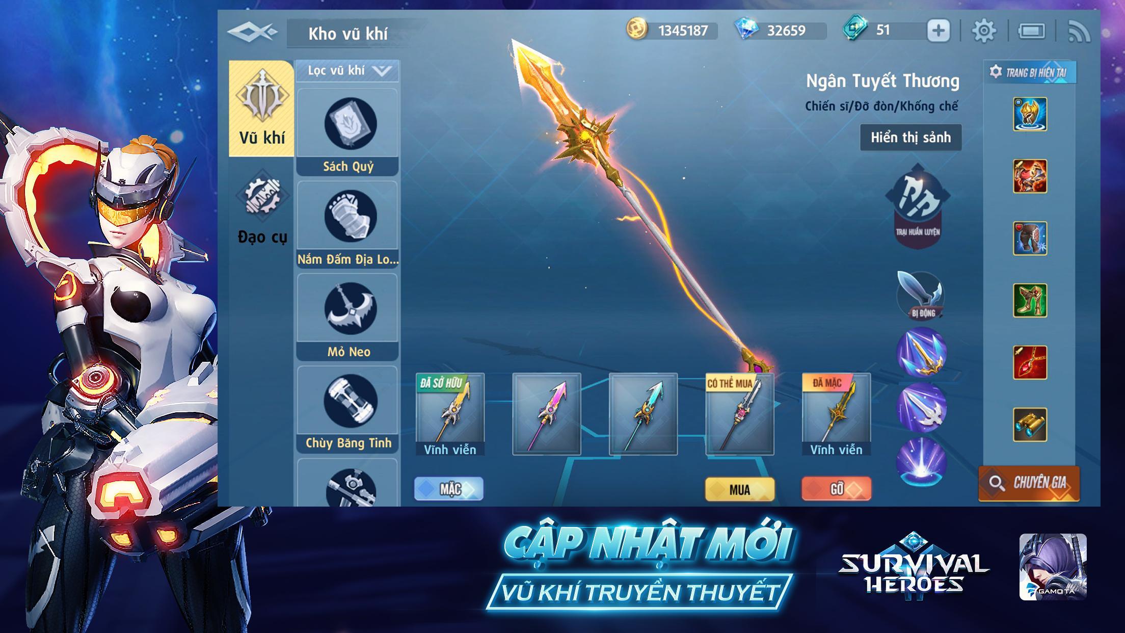 Survival Heroes Gamota - Liên Minh Sinh Tồn Game Screenshot