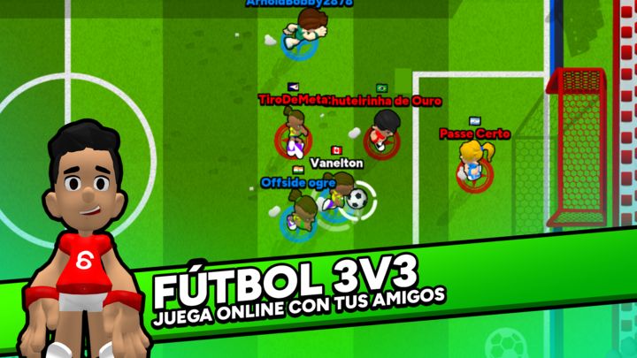 Screenshot 1 of FlatSoccer: Juego de futbol 1.6.0