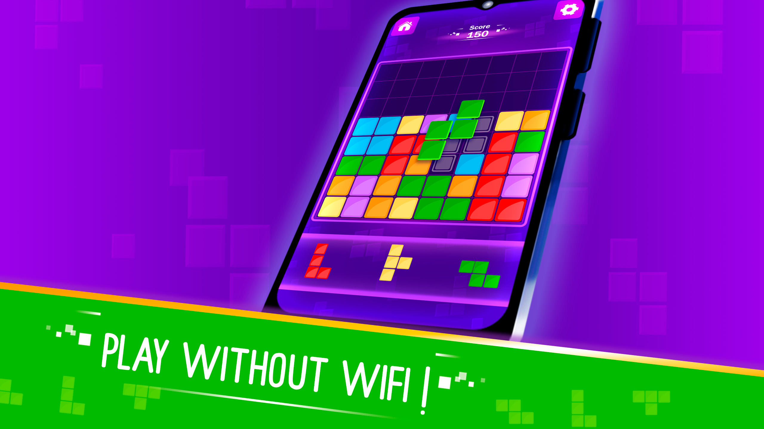Block Puzzle - Offline Games Game Screenshot