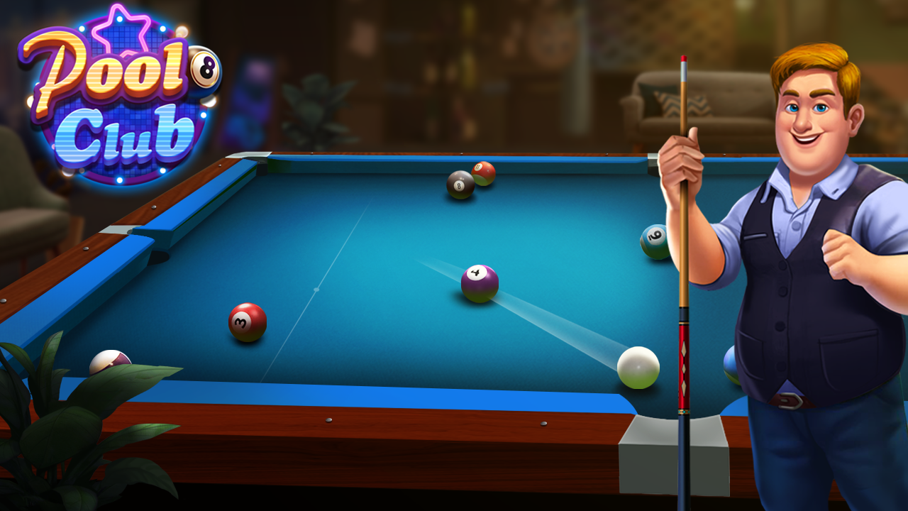 Captura de Tela do Jogo Pool 8 Club：Billiards 3D