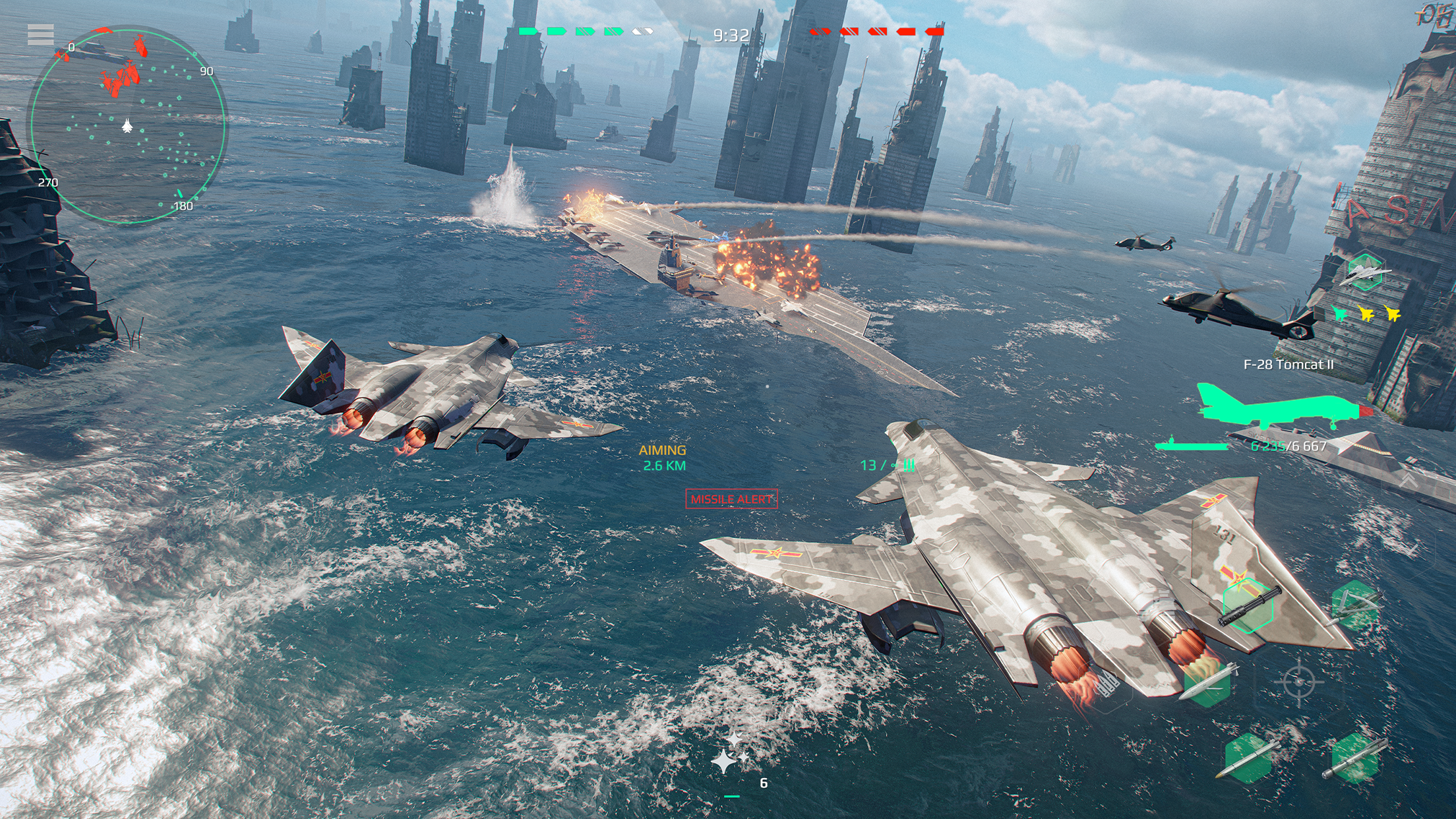 Modern Warships: Naval Battles Game Screenshot